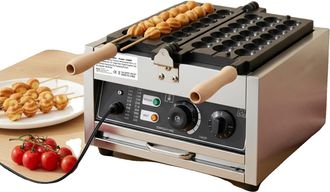 OEM Gofrera, 1500 W De Potencia, Rango De Temperatura De 50 A 300 &deg;, Temporizador Ajustable De 0 A 5 Minutos, Revestimiento Antiadherente De Tefl&oacute;n, Acero