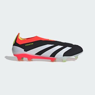 adidas adidas Performance Mens Predator Elite Laceless Firm Ground Football Boots - Black - Size UK 11.5
