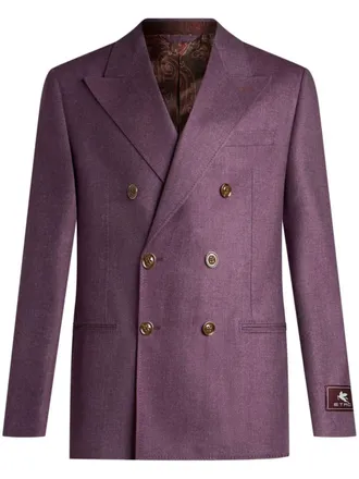 Men's Etro Double-Breasted Jackets - up to −77% | Stylight