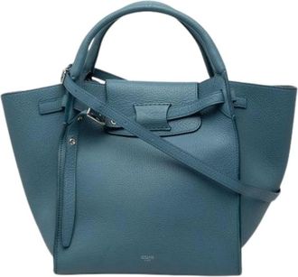 Celine Pre-owned Handbags, female, Blue, Size: ONE SIZE Pre-owned The Big Bag