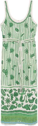 Alemais Abito lungo Lula - Verde