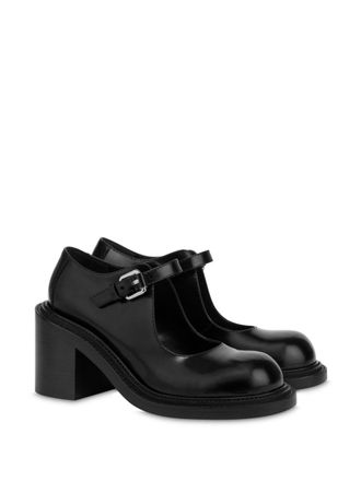 Moschino Olivia buckled pumps - Black