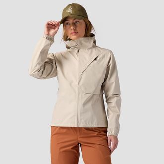 Backcountry Kanarra 2.5L Rain Jacket - Womens in Fog at Nordstrom, Size X-Large