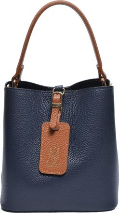 Isabella Rhea Tweekleurig Rundleer Tas