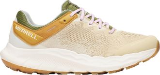 Merrell Womens Antora 4 Waterproof Trail-Running Shoes Khaki 10.5