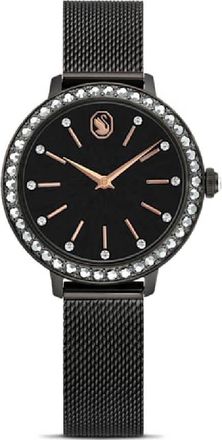 Swarovski Certa Quartz Black Dial Ladies Watch 5721560