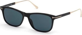 Tom Ford Authentieke stijlvolle brillen van premium kwaliteit - unisex - Zonnebrillen - Zwart - 52 MM - Accessoires