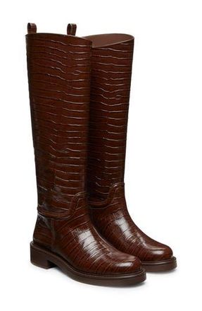 Stuart Weitzman Celia Riding Boot in Walnut Tonal at Nordstrom Rack, Size 6
