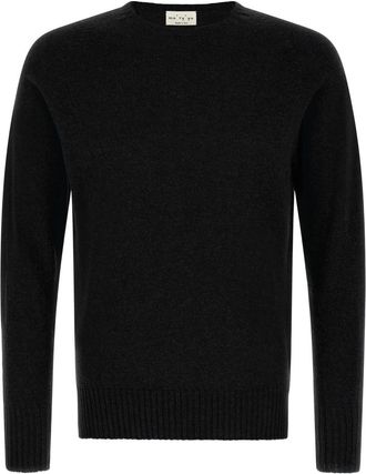 Maryya Black Crew Neck Sweater