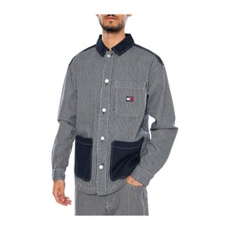 Tommy Hilfiger Shirt Jacket Cj 6053 - Heren - Spijkerjassen - Blauw - S - Denim - Jassen