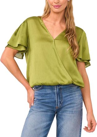 Vince Camuto Tulip Wrap Blouse