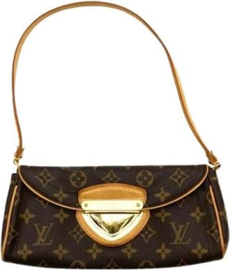 Louis Vuitton Pre-owned Vintage Clutch Bag - Dames - Vintage Schoudertas - Bruin - ONE Size - Vintage
