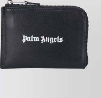 Palm Angels leather cardholder