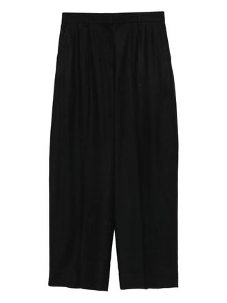 Toteme flannel trousers - Black