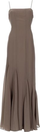 Rotate Flowing Spaghetti Straps Chiffon Dress