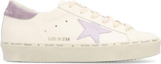 Golden Goose Hi Star Leather Platform Sneakers