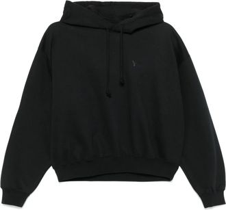 Yohji Yamamoto FL Hoodie - Dames - Hoodies - Zwart - M - Hoodies & sweatvesten