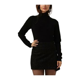 Silvian Heach Truien & Vesten, Dames, Zwart, XL, Dames Tops & T-shirts T-shirt M/lunga