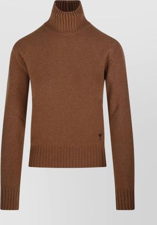 Ami cashmere turtle neck sweater