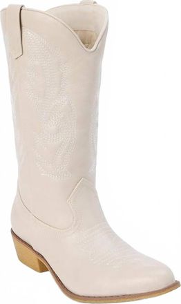 Matisse Footwear Womens Gaucho Boots In Bone