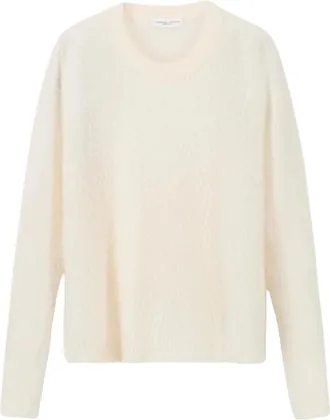 Roberto Collina Maglione in cashmere e seta effetto Casentino - - Knitwear - Donna - Beige - L