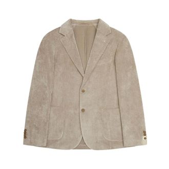 AT.P. CO Jassen, Heren, Beige, M, Leer, Alan Blazer
