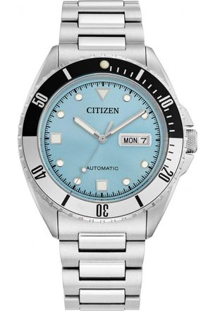 Citizen NH7530-52L Mens Classic Watch - Silver - One Size