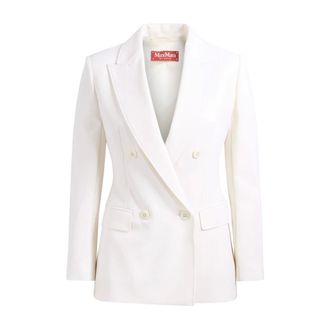 Max Mara Blazers, female, White, Size: XS Mstgrembo Blazer
