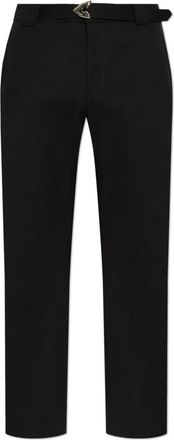 Alexander McQueen Broek met zakken - Heren - Nette broeken - Zwart - L - Katoen - Broeken