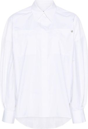A.P.C. Warvol poplin shirt - women - Cotton - 40 - White