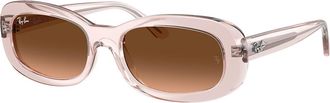 Ray-Ban RB2221 6901A5 Womens Sunglasses Pink Size 53