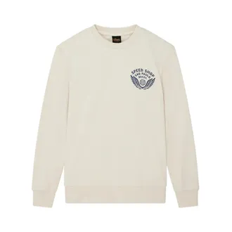 Deus Sweatshirts, male, White, Size: XL Munificence Crew