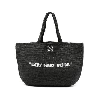 Off-white Tote Bag - female - Off White - Shopping Bags - Black - ONE SIZE - Bags