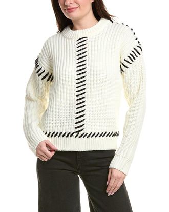 English Factory Stitch Detailed Chunky Sweater