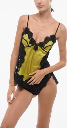 Dsquared2 Two-Tone Lace Underwear Top Dsquared2