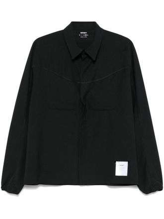 SATISFY River shirt - Black