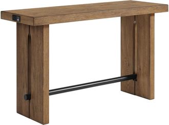 Intercon 60 x 21 Sofa Table in Weathered Oak