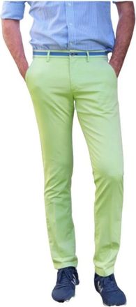 Mason's Torino University Slim Broeken - Heren - Chinos - Geel - XS - Katoen - Broeken
