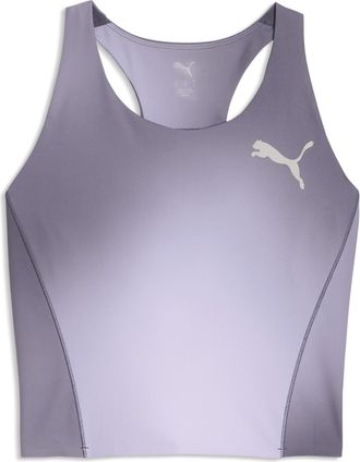 Puma Crop top da running con stampa Lightspeed da donna, Accessori, Grigio, XXS