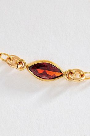Set & Stones Marquise Birthstone Bracelet