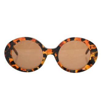 Gucci Pre-owned Accessories, female, Brown, Size: ONE SIZE Pre-owned Plastic Sunglasses
