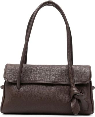 Jacquemus Le Turismo Long - Dames - Schoudertassen - Bruin - ONE Size - Katoen - Tassen