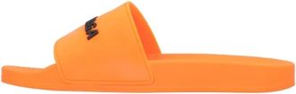 Balenciaga Rubber sandals - Heren - Sandalen - Oranje - 42 EU - Schoenen