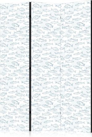 Artgeist Biombo Decorativo Artgeist Doble Cara Azul 135 X 172 Cm