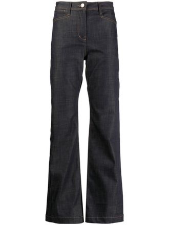 Low Classic mid-rise flared jeans - Blue