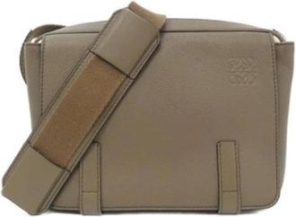 Loewe Pre-owned Cross Body Bags, female, Brown, Size: ONE SIZE Pre-owned Shoulder Bag