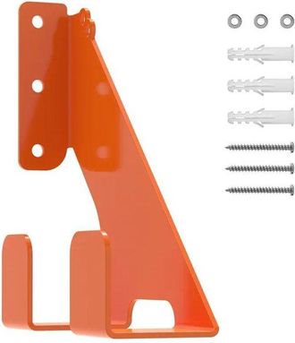 OEM Paquete De 2 Soportes Resistentes Para Motosierras: Almacenamiento De Pared Para Desbrozadoras