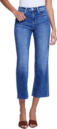 L'agence LAgence Wanda High-Rise Crop Wide Leg Jean