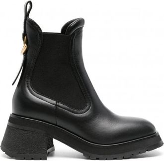 Moncler Chelsea Boots, female, Black, 6 UK, Gigi Chelsea Ankle Boots in Black