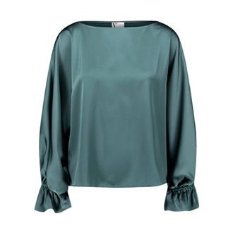 Vera Mont Blouse Lang 1/1 Arm - Dames - Blouses & Shirts - Blauw - Maat: S